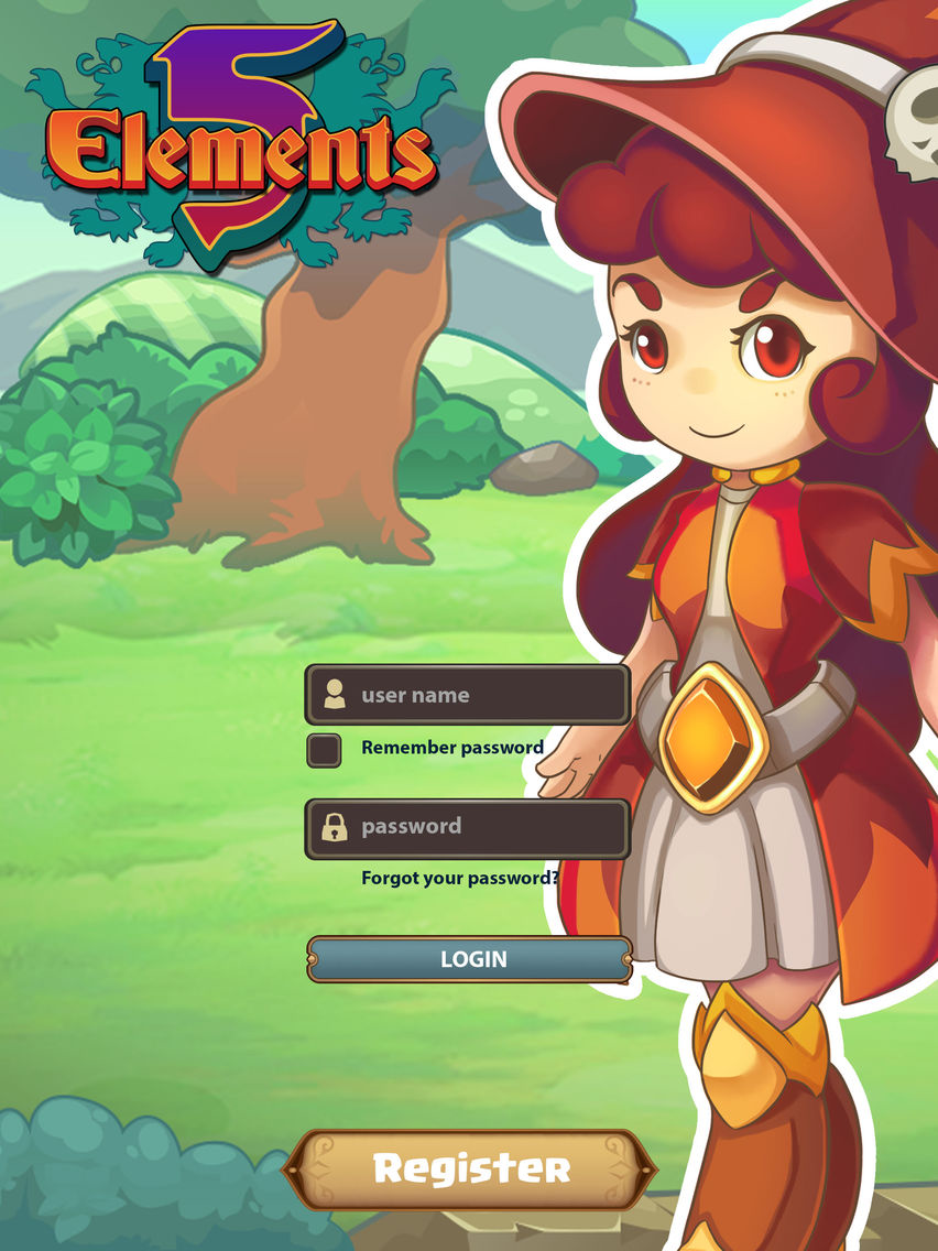 5 Elements Multiplayer Match-3 poster