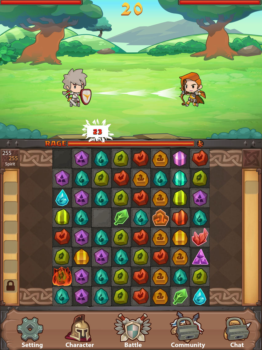 5 Elements Multiplayer Match-3 poster