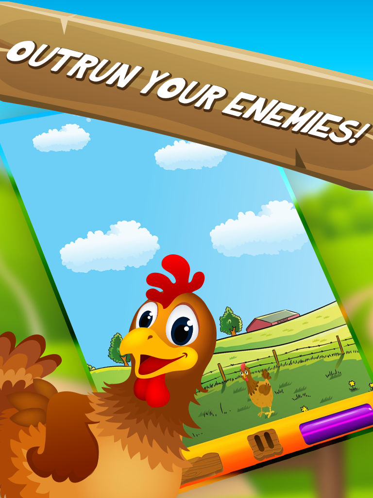 Falling Chicken Egg Quest: Farm Drop Revolution poster