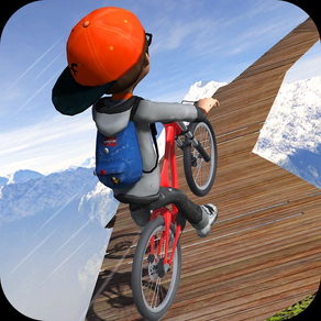 Impossible Bicycle Stunt race
