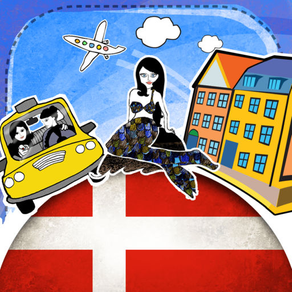 Danish Phrasi - Free Offline Phrasebook with Flashcards, Street Art and Voice of Native Speaker