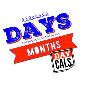 DayCals: Days & Months Calendar Stickers