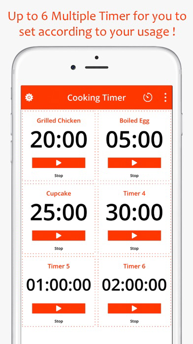Multi Kitchen & Cooking Timer poster