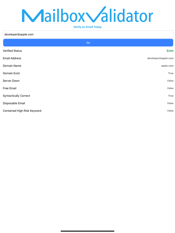 MailboxValidator Cartaz