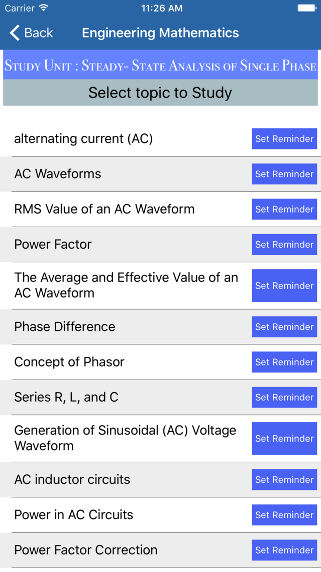 Electrical Engineering App poster