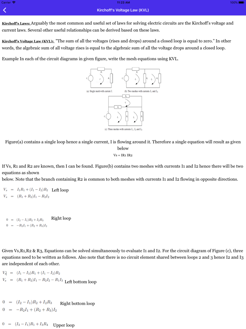 Electrical Engineering App poster