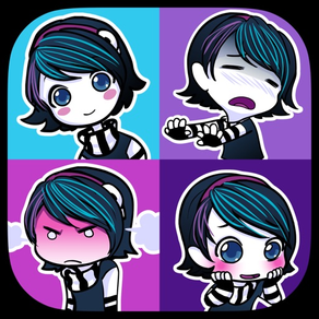 Anna Blue - Chat Stickers