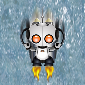 Super robot fall - 인조인간 중력 구덩이 폭포 - 떨어지는 게임
