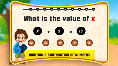 Maths learning app Cartaz