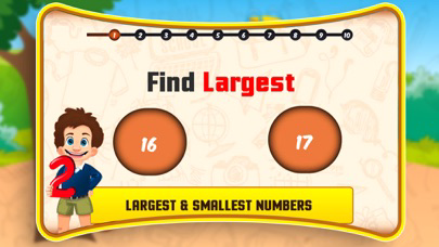 Maths learning app Cartaz