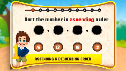 Maths learning app Cartaz