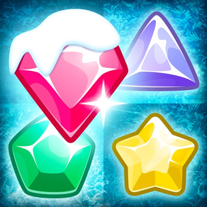 Frozen Jewels Mania - Match 3 Gems Puzzle Legend