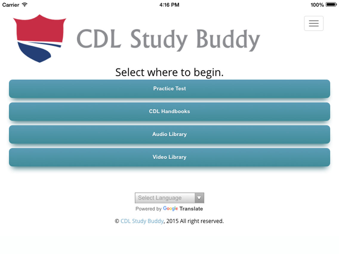 CDL Study Buddy poster