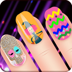 Art Nail Salon:Happy Holidays Free-Dress Up Game