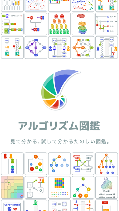 アルゴリズム図鑑 ポスター