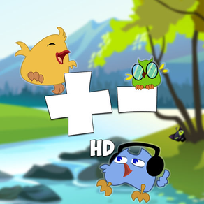 Add & Subtract with Springbird HD - Basic math game for kids