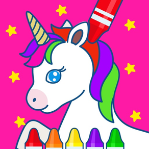 Unicorn Coloring Book Games