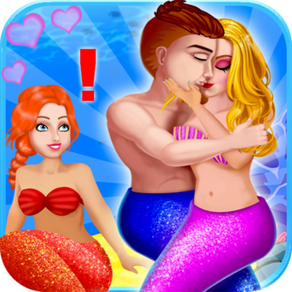 Mermaid Romantic Kiss