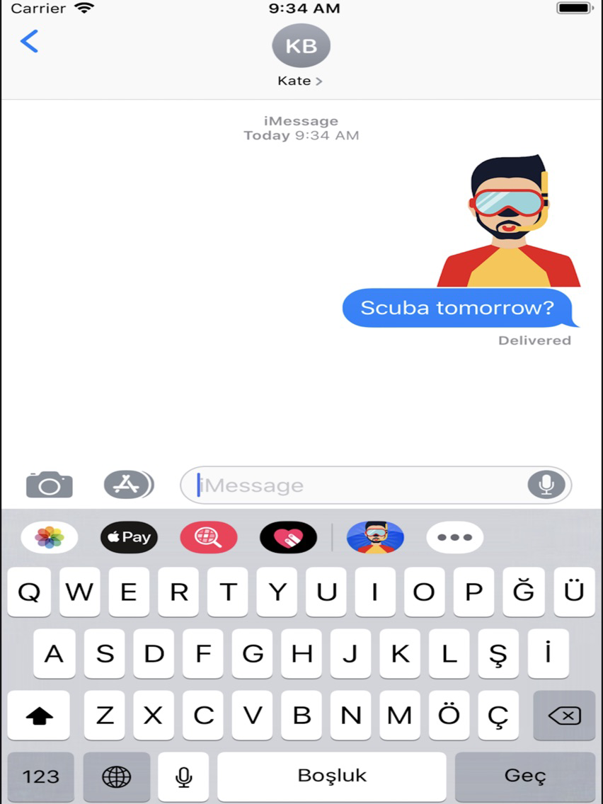 Scuba Diving Emojis Stickers for iOS (iPhone/iPad) Latest Version at 0