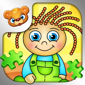 123 Kids Fun PUZZLE GREEN - 아이들을위한 지그 소 퍼즐 게임