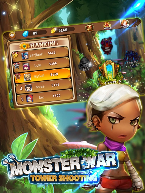 Monster War(Tower Shooting)-Shoot Game poster