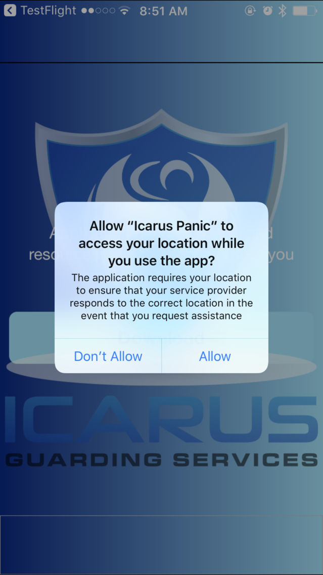 Icarus Panic poster