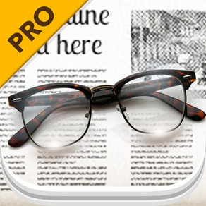 Pocket Glasses Pro - Magnifier with LED Flashlight