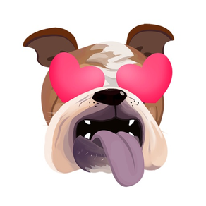 BullMoji - Bulldogge Emoji