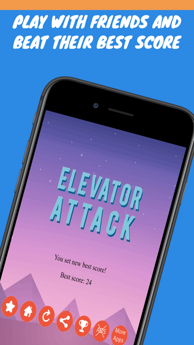 Elevator Attack - Stay Alive poster