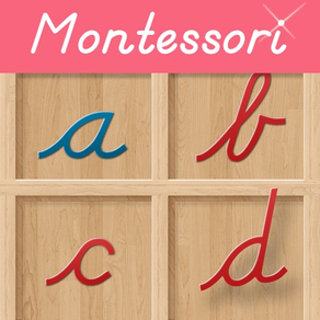 Movable Alphabet - Cursive