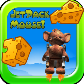 Jet-Pack Cute Mouse Cheese Game