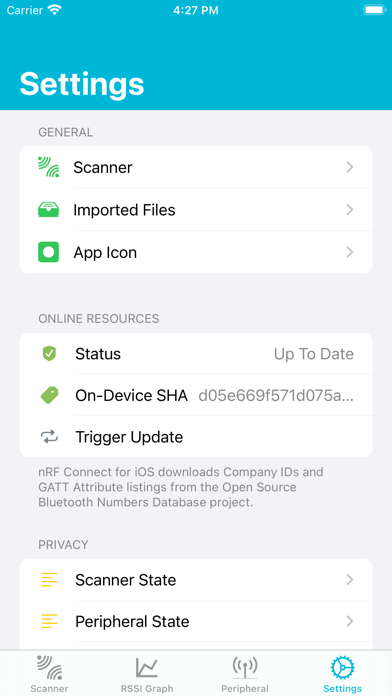 nRF Connect for Mobile for iOS (iPhone/iPad) - Free Download at AppPure