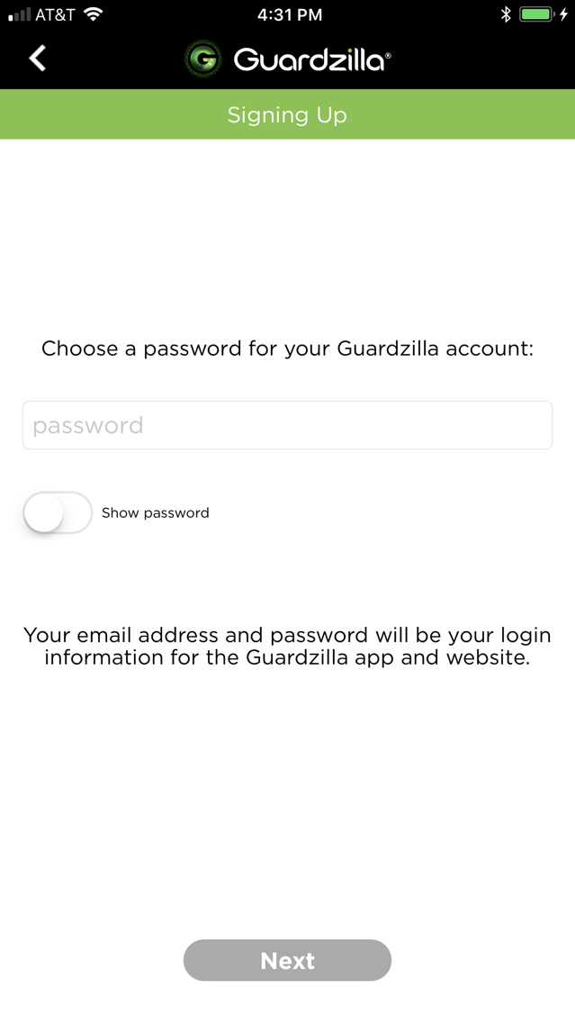 Guardzilla poster