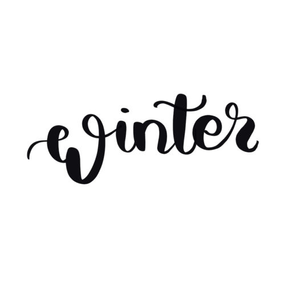 Winter Lettering