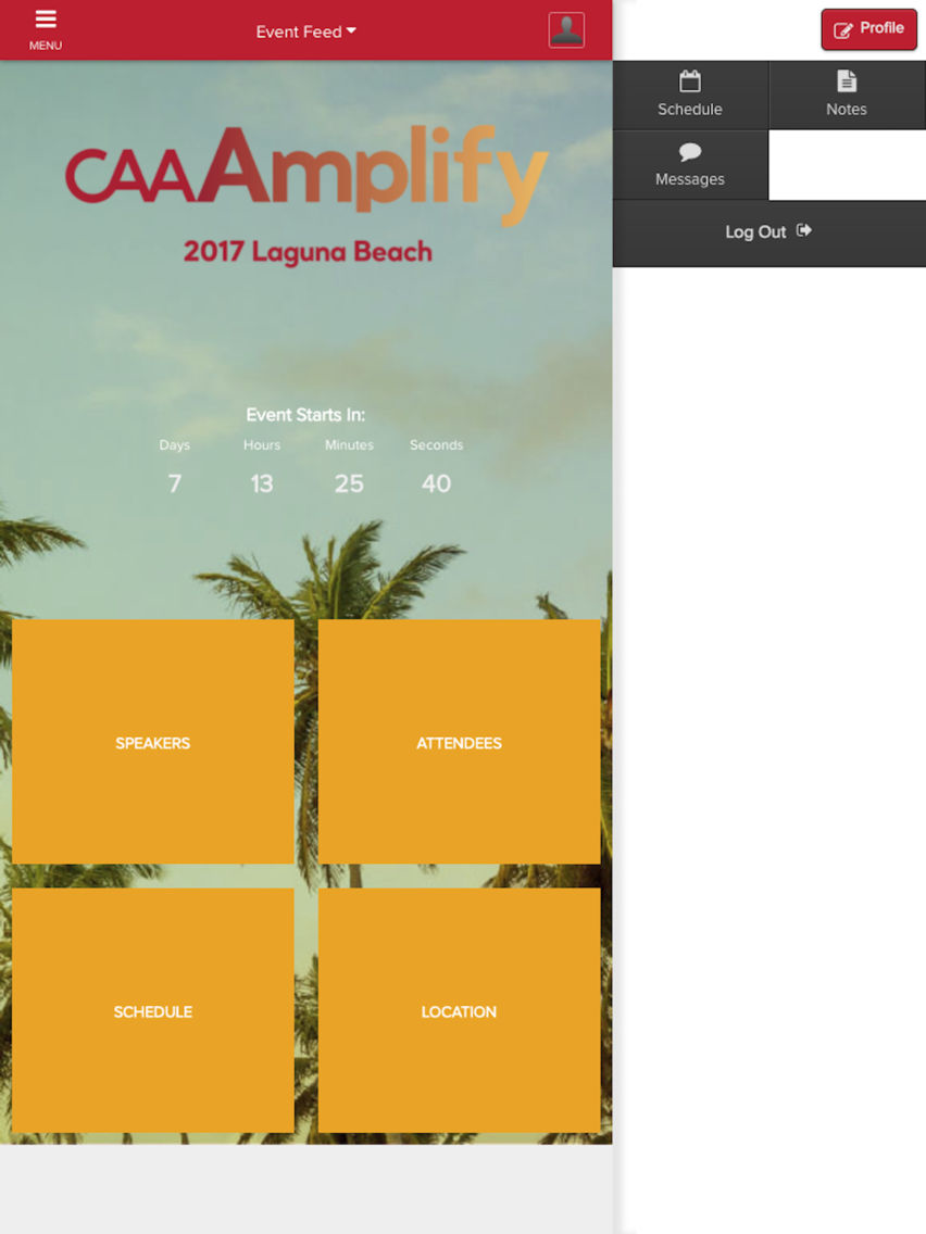 CAA AMPLIFY poster