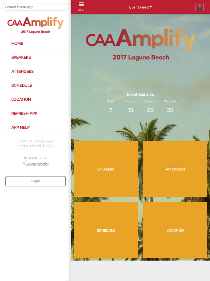 CAA AMPLIFY poster