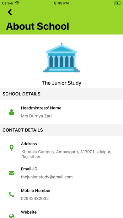 The Junior Study poster