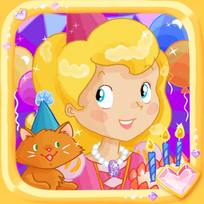 Princess Birthday Puzzles Gold