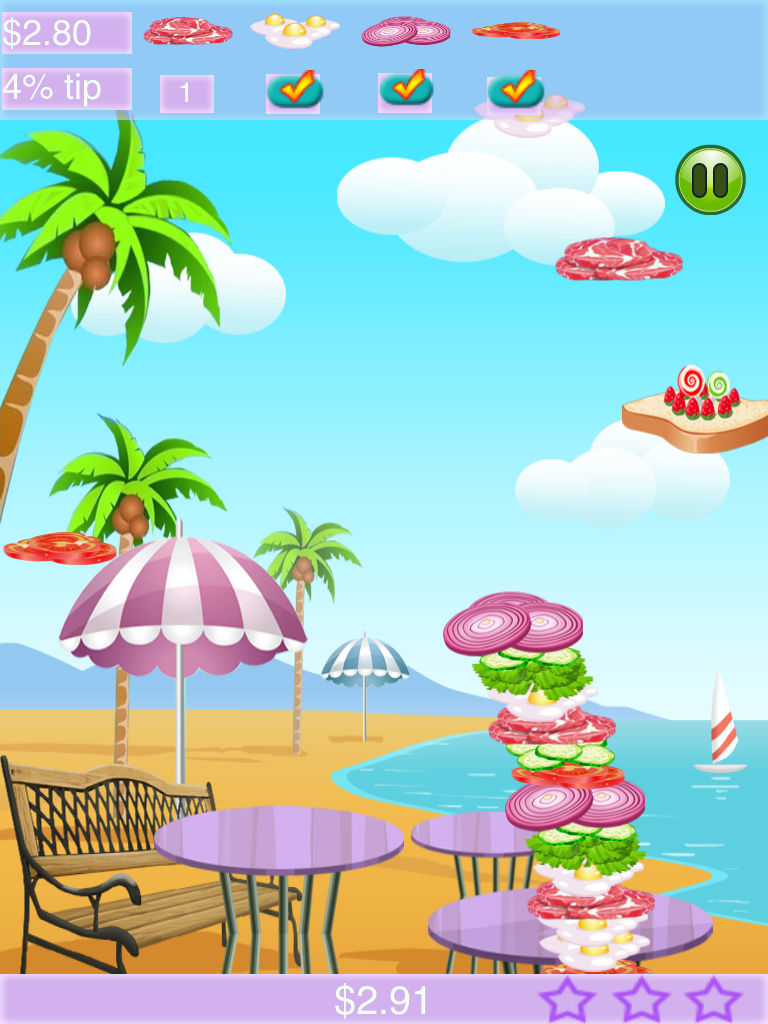 Tower Sandwich Free - Food Maker Game poster