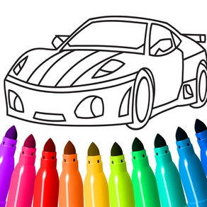 Cars coloring book game