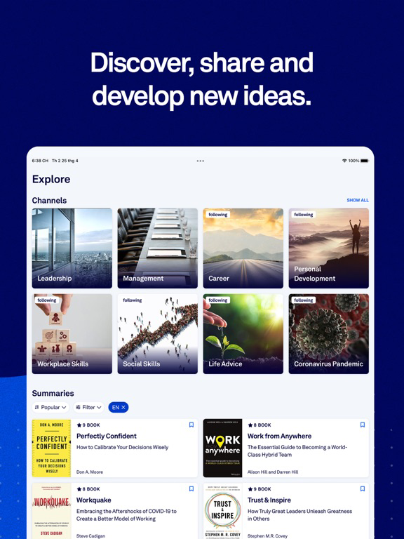 getAbstract Book Summaries poster