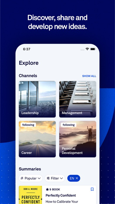 getAbstract Book Summaries poster