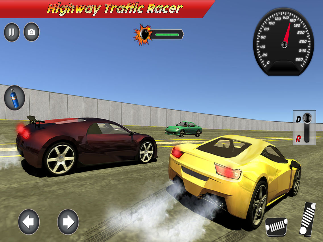 Highway Racer Traffic Car Driving Speed Bomb Mode poster