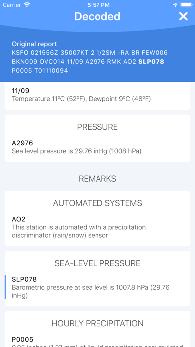 METAR Reader poster
