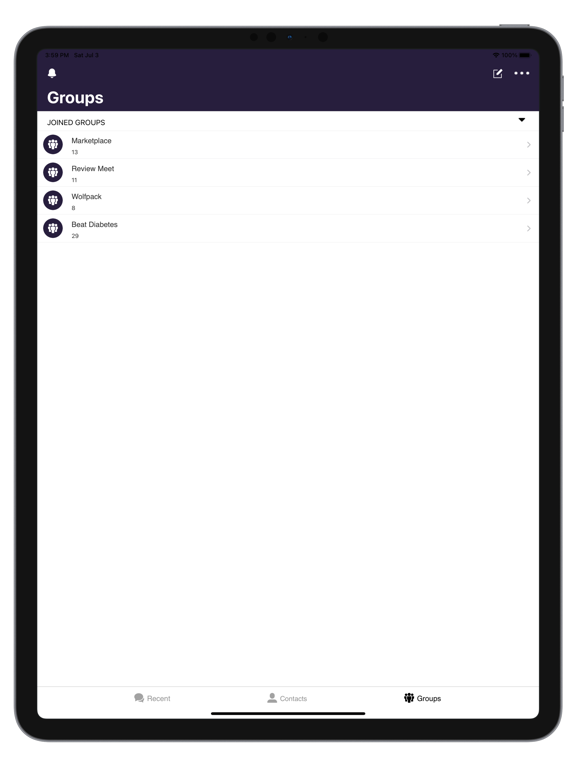 AtomChat poster
