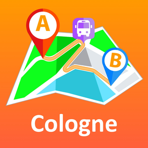 Cologne/Bonn offline map & nav