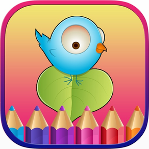 Birds Pictures Coloring Pages For Kids Learning