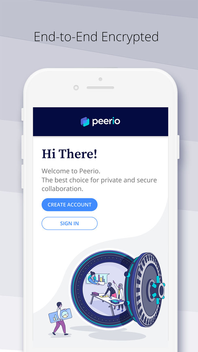 Peerio poster