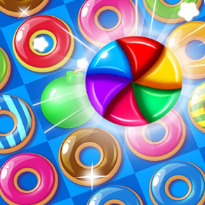 Donut Blast Legend délicieux délicieux Match 3 jeu