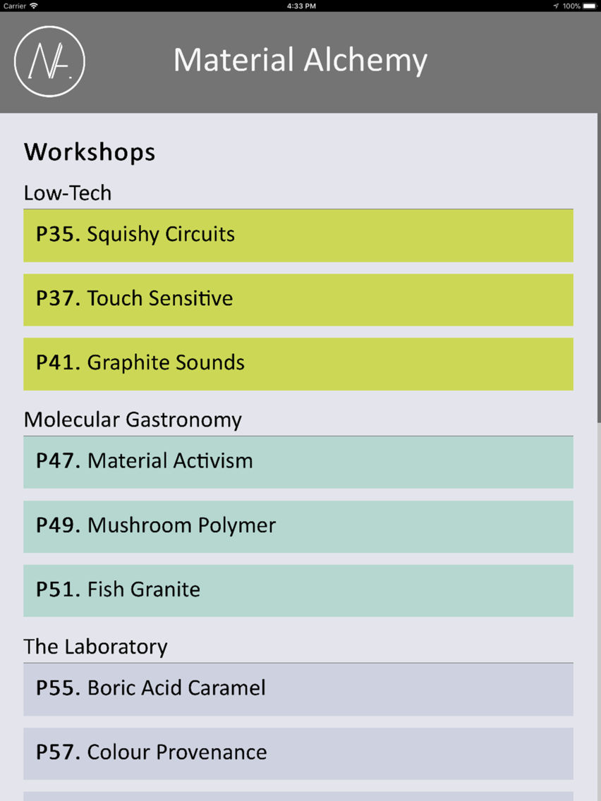 Material Alchemy poster
